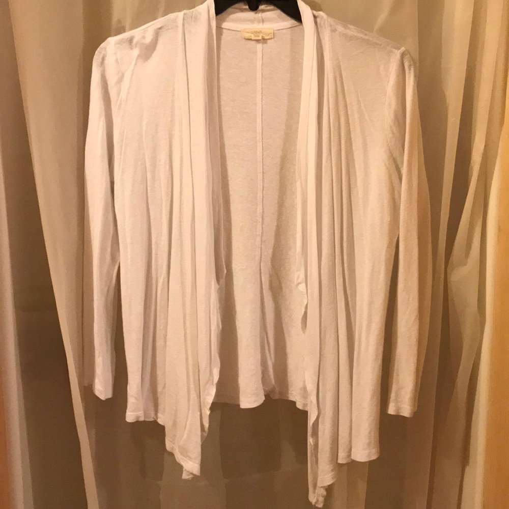 Lightweight White Cardigan